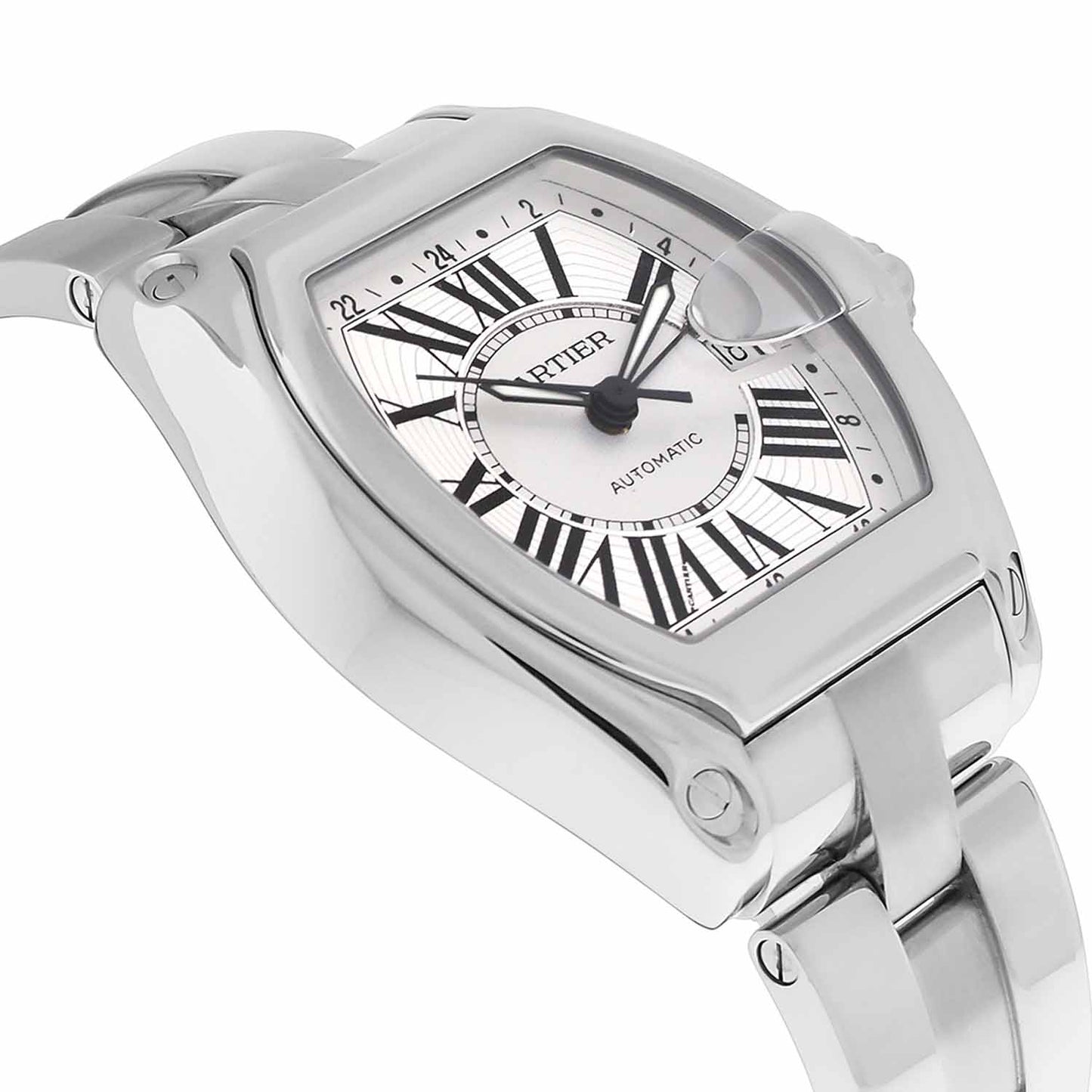 Men's Stainless Steel Cartier Roadster GMT Automatic Ref. 2722