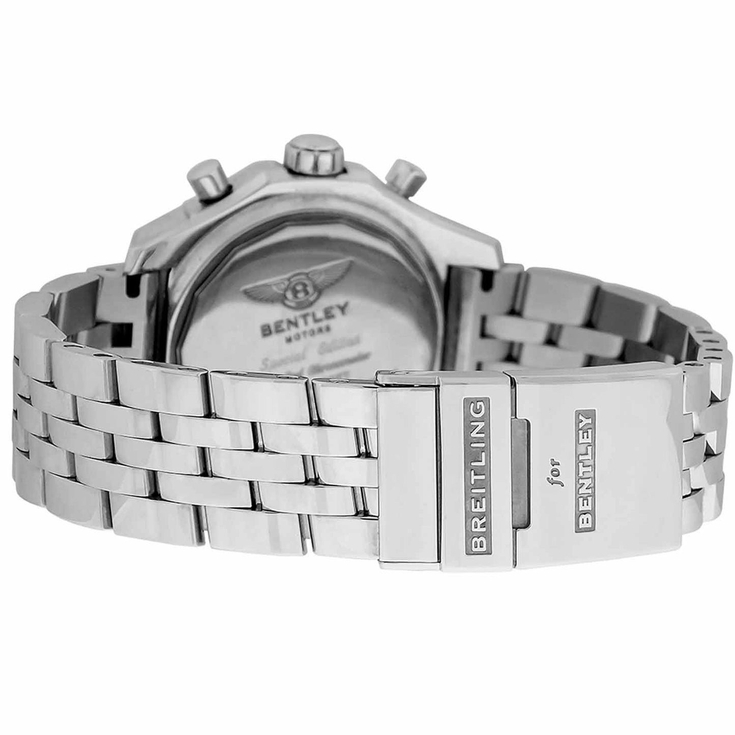 Men's Stainless steel Breitling Bentley Barnato 42, Chronograph, Ref. A41390