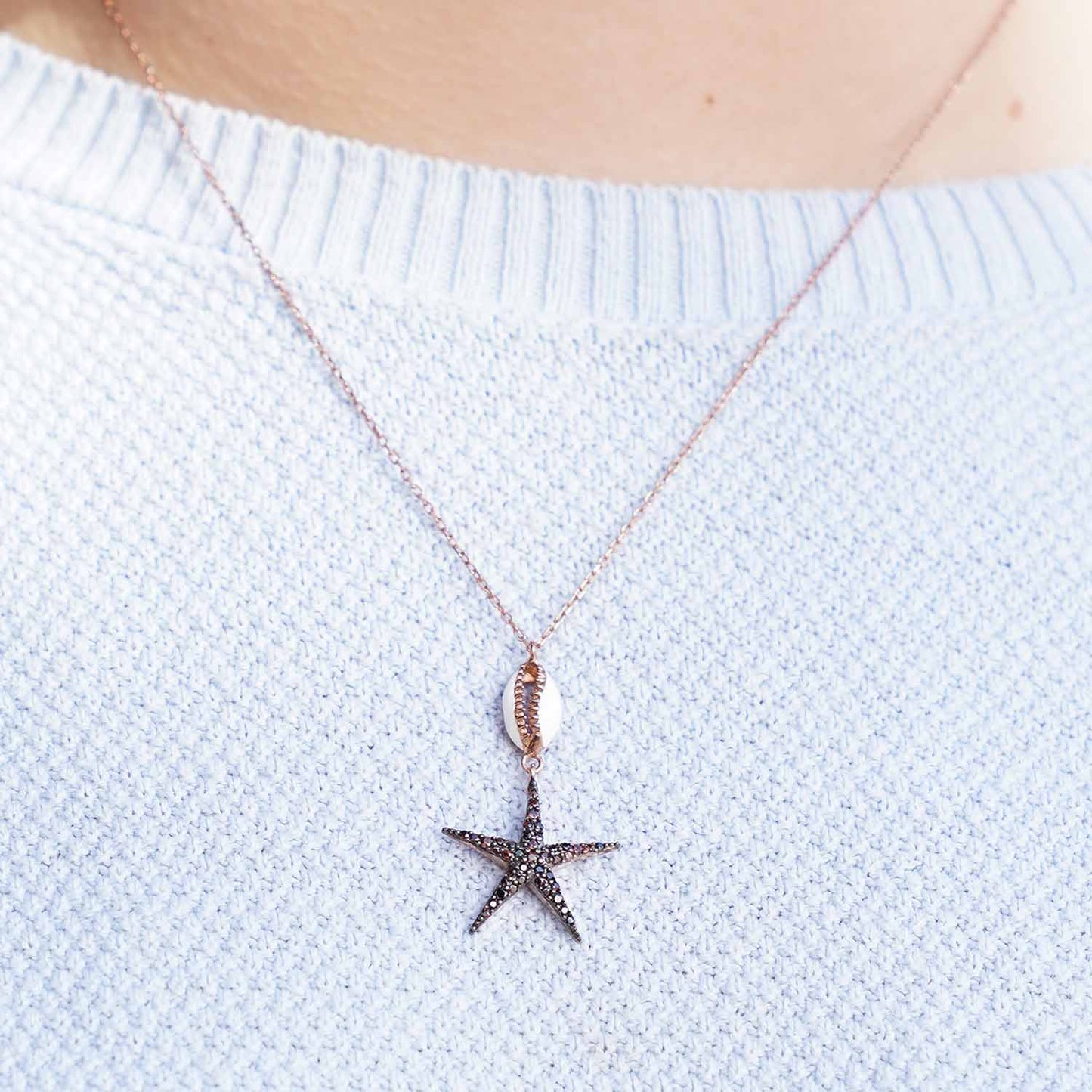 Shell & Starfish Necklace