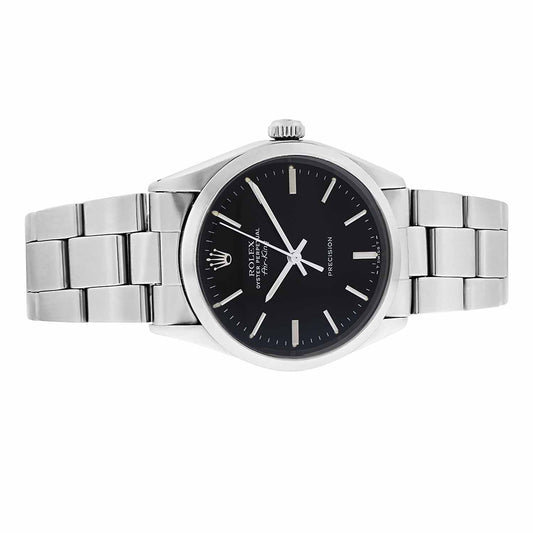Men's Stainless Steel Rolex Air-King, Precision, Ref. 5500