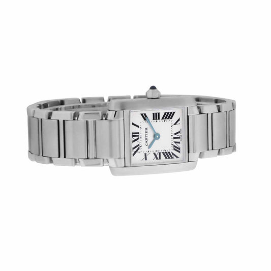 Women's Stainless Steel Cartier Tank Francaise, Quartz, Ref. 2384