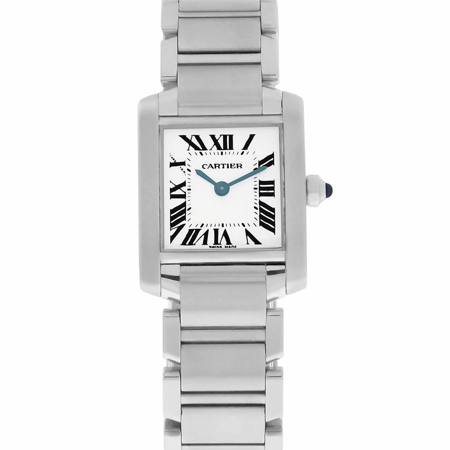 Women's Stainless Steel Cartier Tank Francaise, Quartz, Ref. 2384