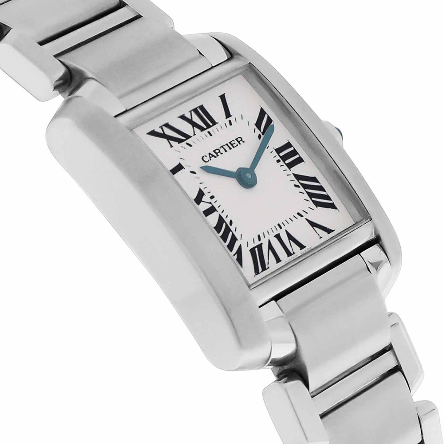 Women's Stainless Steel Cartier Tank Francaise, Quartz, Ref. 2384