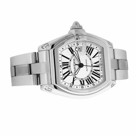Men's Stainless Steel Cartier Roadster GMT Automatic Ref. 2722