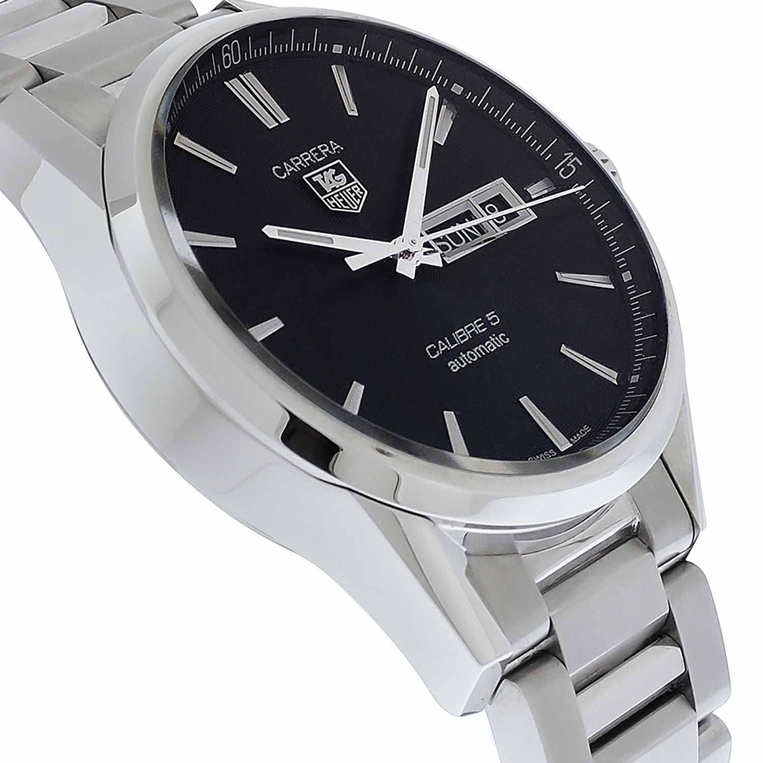 Men's S/S Tag Heuer Carrera Calibre 5 Auto., WAR201A-1
