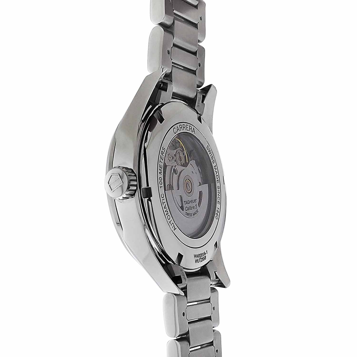 Men's S/S Tag Heuer Carrera Calibre 5 Auto., WAR201A-1