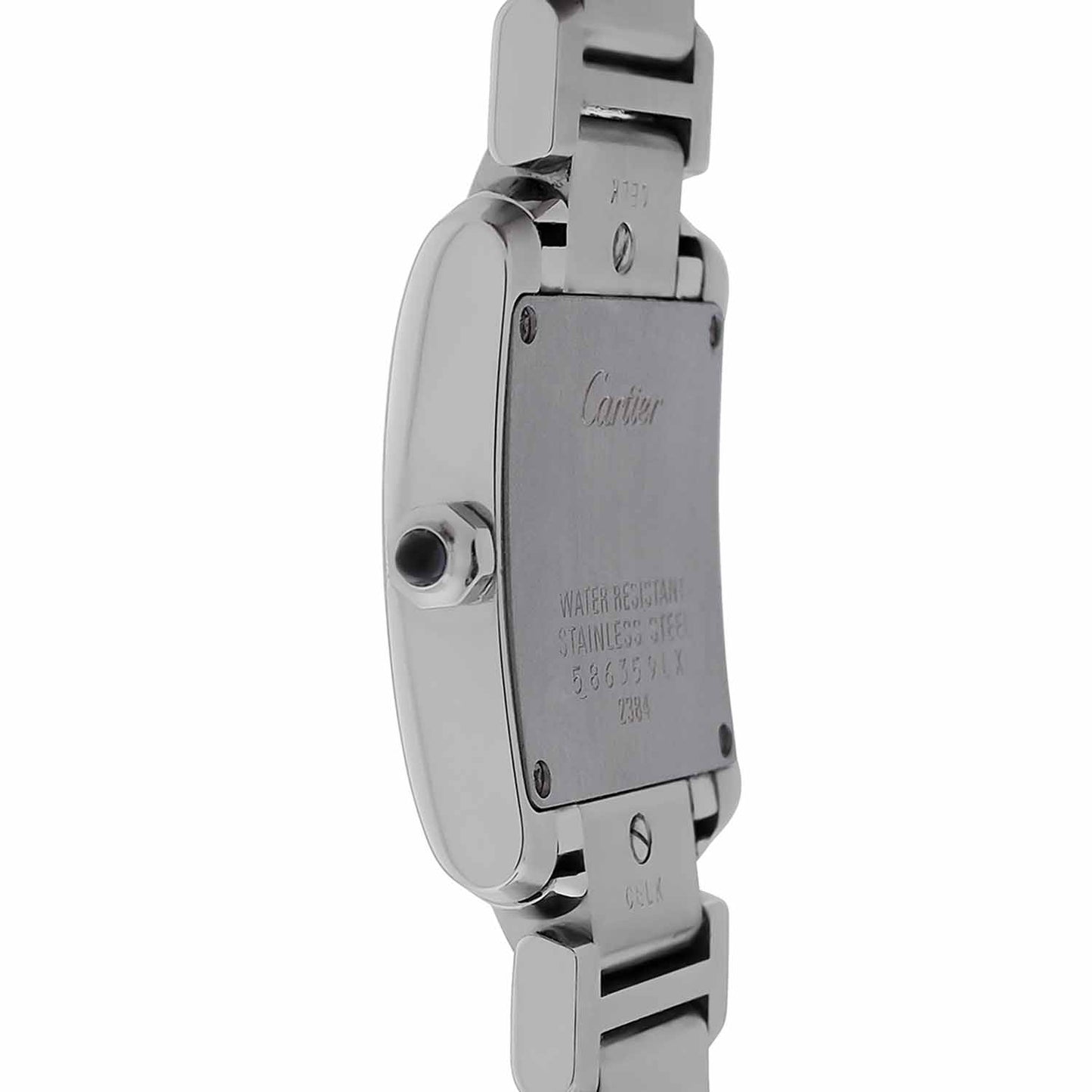 Women's Stainless Steel Cartier Tank Francaise, Quartz, Ref. 2384