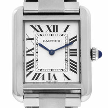 Load image into Gallery viewer, Women&#39;s Stainless steel Cartier Tank Solo PM, Ref. W5200013
