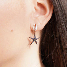 Load image into Gallery viewer, Shell &amp; Starfish Earrings
