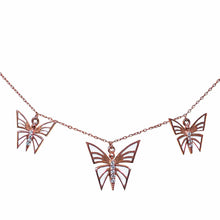 Load image into Gallery viewer, Five Butterfly Necklace
