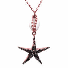 Load image into Gallery viewer, Shell &amp; Starfish Necklace
